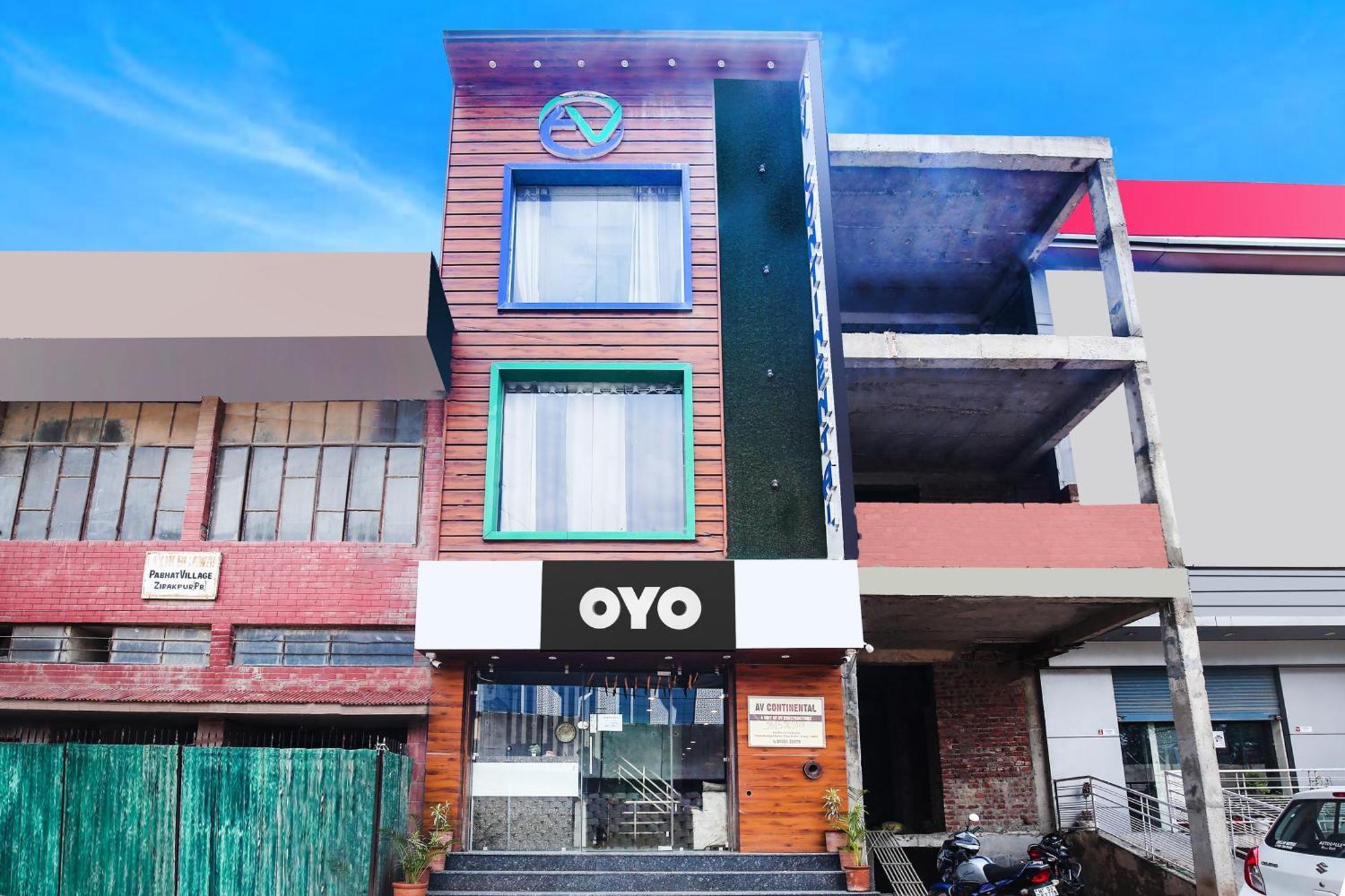 Hotel O Av Continental Zirakpur Exterior foto